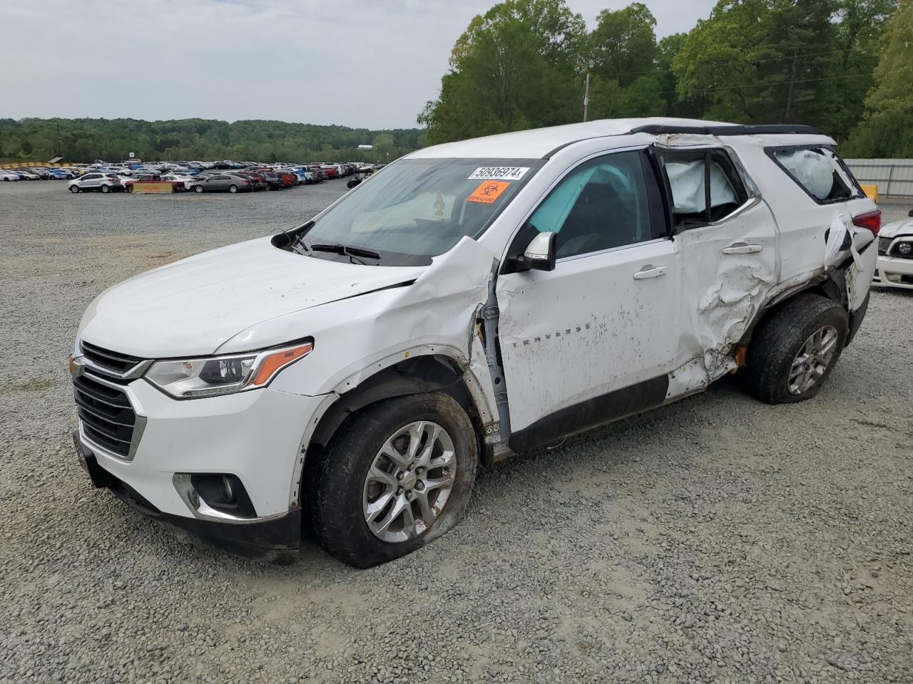 1GNERGKW1MJ135372 2021 Chevrolet Traverse Lt