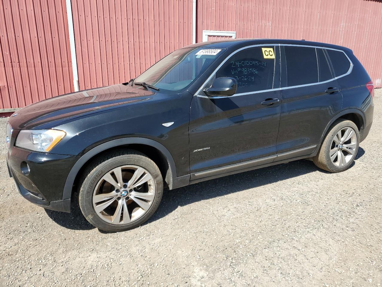 2014 BMW X3 xDrive35I vin: 5UXWX7C51EL983586