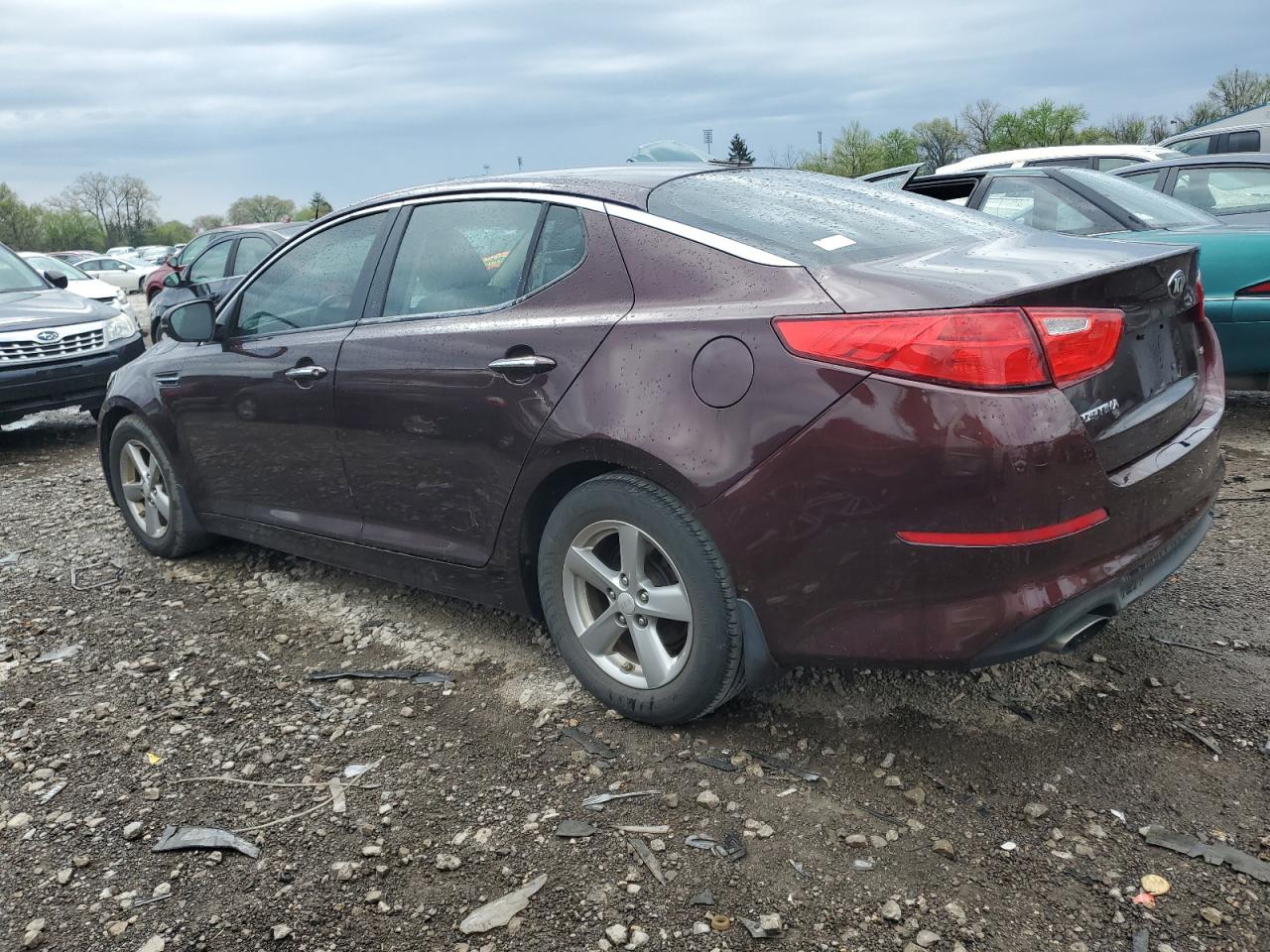 5XXGM4A71EG307933 2014 Kia Optima Lx