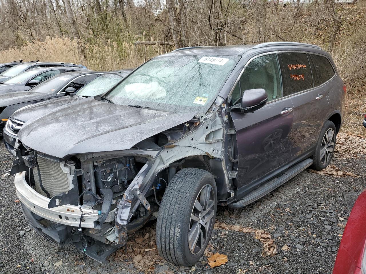 5FNYF6H95GB107841 HONDA PILOT 2016