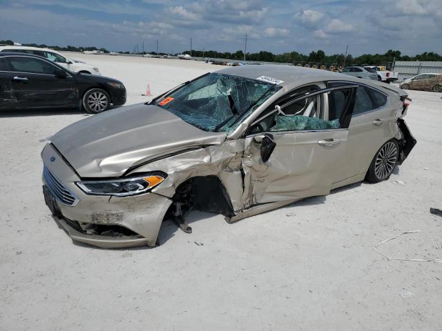 Lot #2535974319 2017 FORD FUSION TIT salvage car