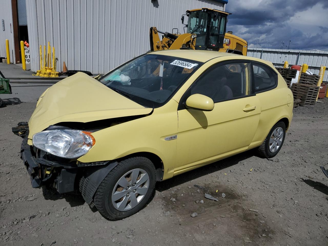 KMHCM3AC8AU156384 2010 Hyundai Accent Blue