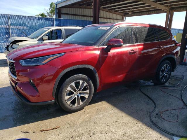 VIN 5TDGZRAH5MS038890 2021 Toyota Highlander, Xle no.1