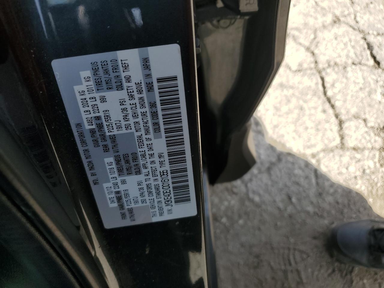 JM3KE4DEXD0161055 2013 Mazda Cx-5 Gt