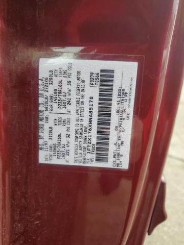 1998 Ford F150 VIN: 1FTZX176XWNA85170 Lot: 50986204