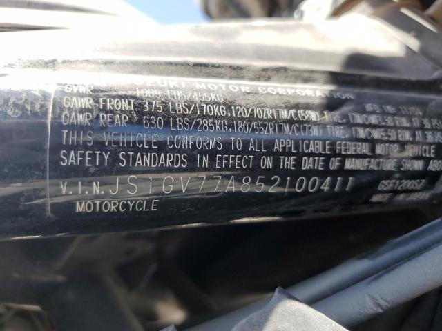2005 SUZUKI GSF1200 BA - JS1GV77A852100411