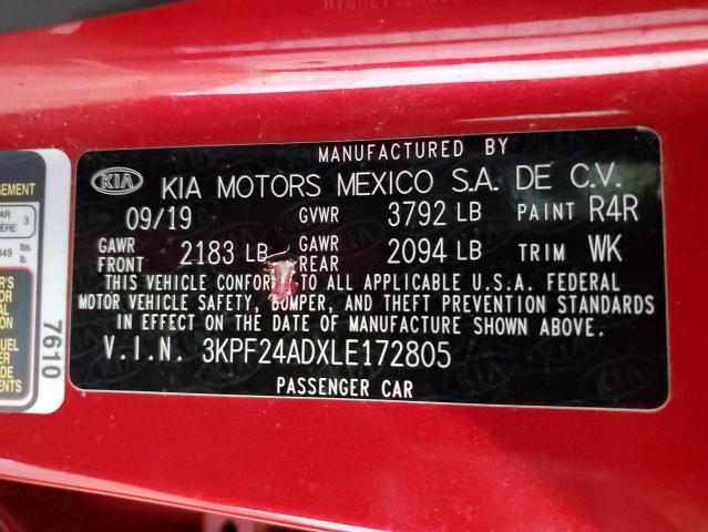 2020 KIA FORTE FE - 3KPF24ADXLE172805