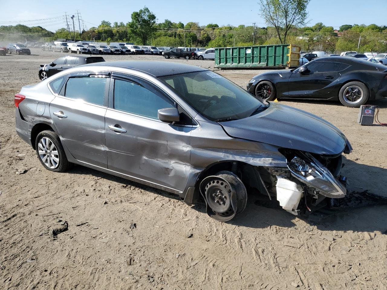 3N1AB7AP6KY386129 2019 Nissan Sentra S