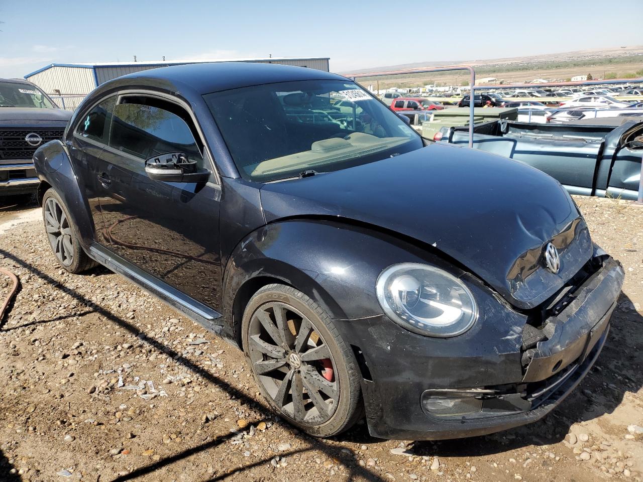 2012 Volkswagen Beetle Turbo vin: 3VWV67AT3CM644550