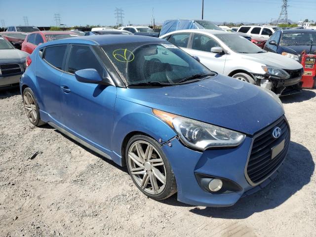 2016 Hyundai Veloster Turbo VIN: KMHTC6AE8GU252613 Lot: 51185364