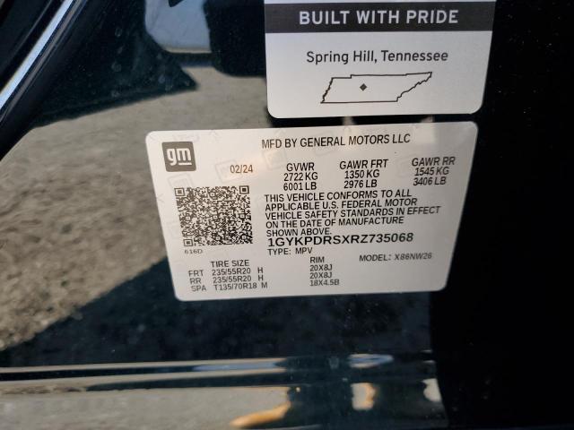 1GYKPDRSXRZ735068 Cadillac XT6 PREMIU 13