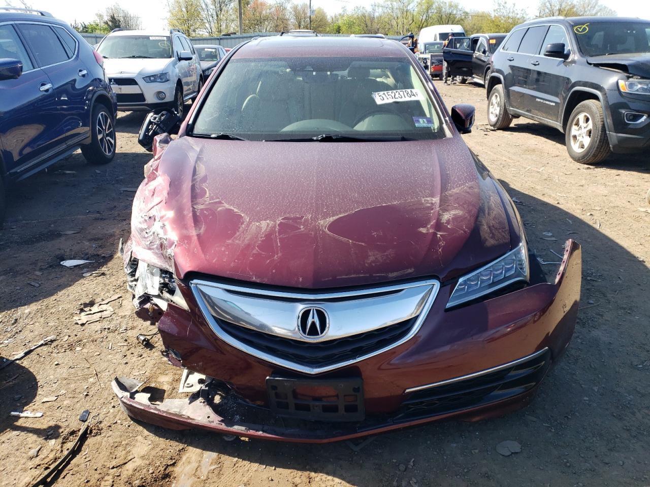 19UUB3F52FA010470 2015 Acura Tlx Tech