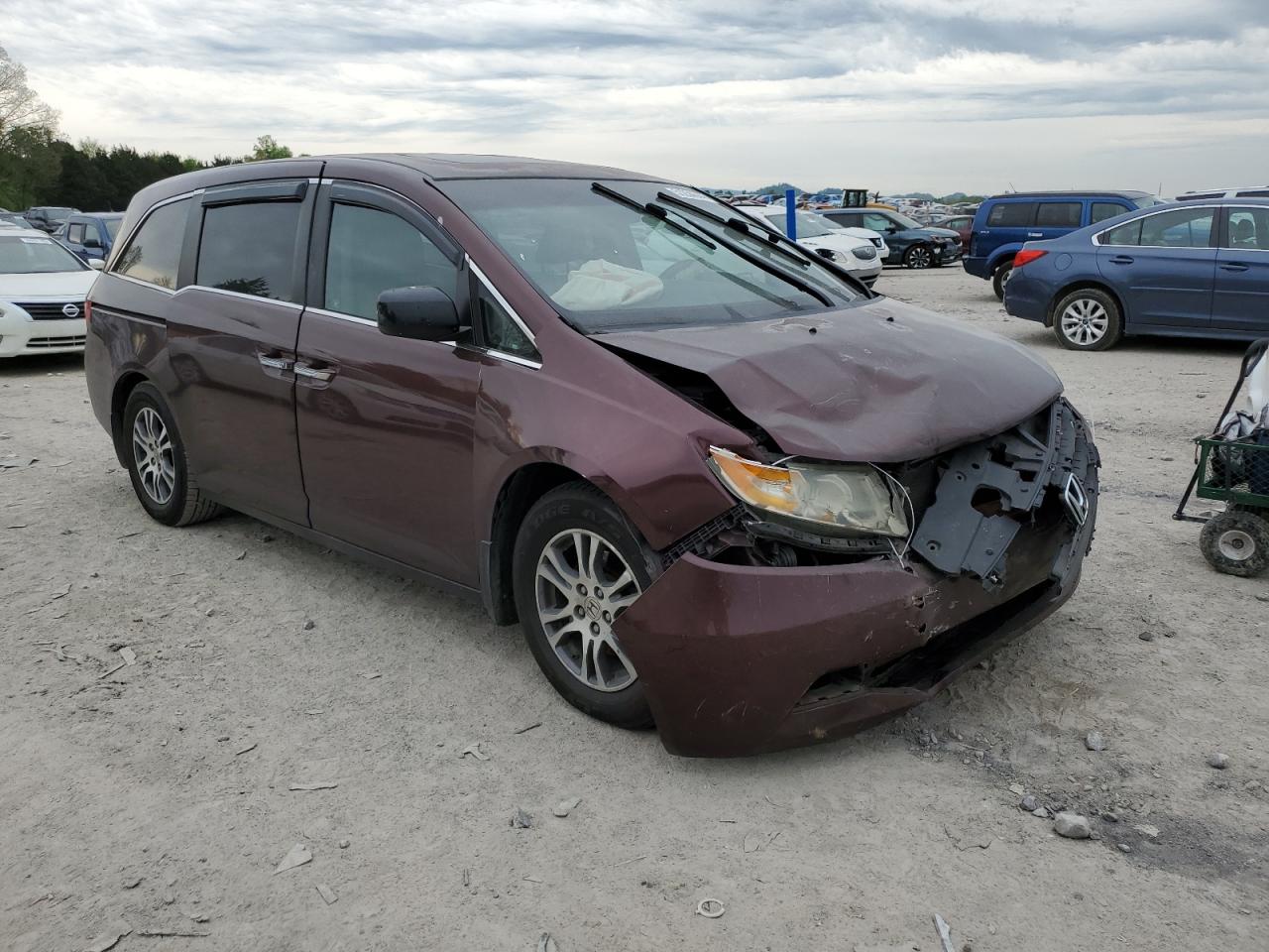 5FNRL5H63BB082850 2011 Honda Odyssey Exl