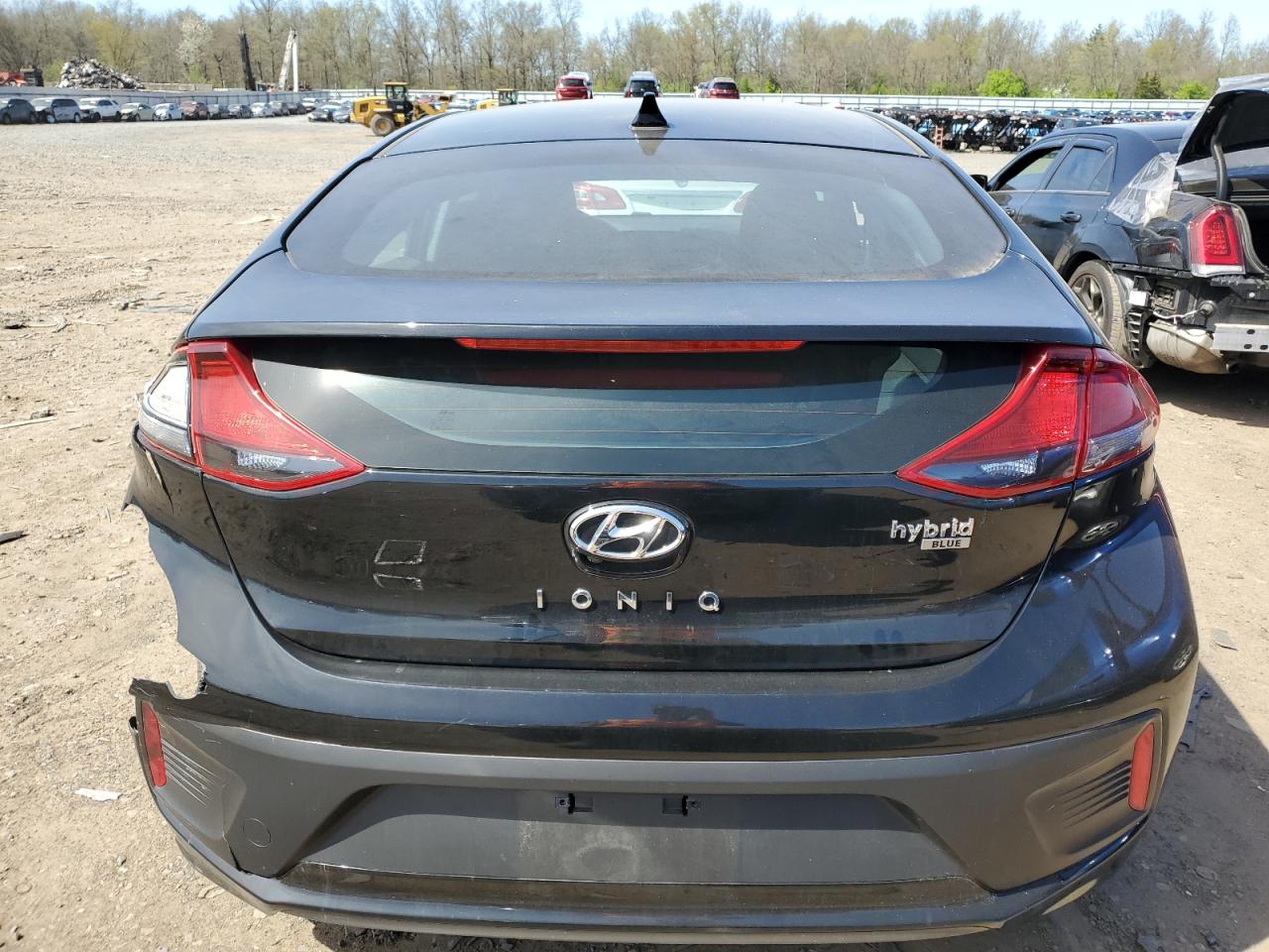 KMHC65LC6KU180204 2019 Hyundai Ioniq Blue