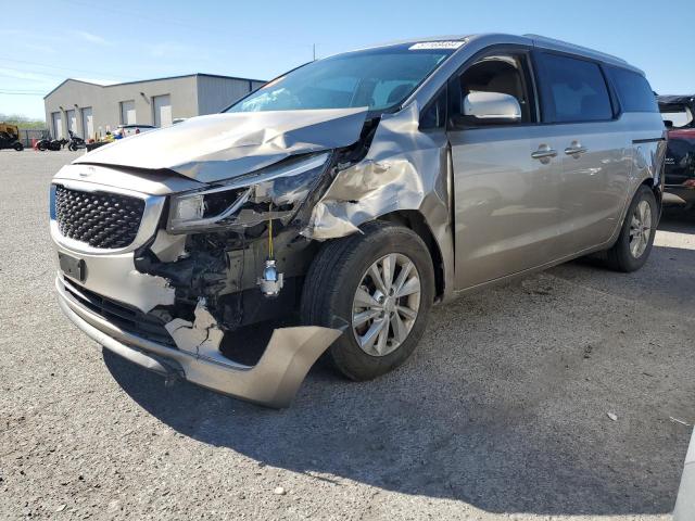 Lot #2508358921 2016 KIA SEDONA LX salvage car