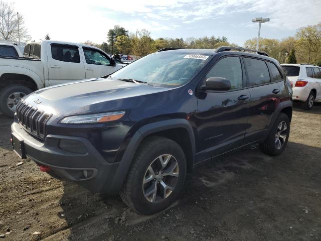 Lot #2500941624 2014 JEEP CHEROKEE T salvage car