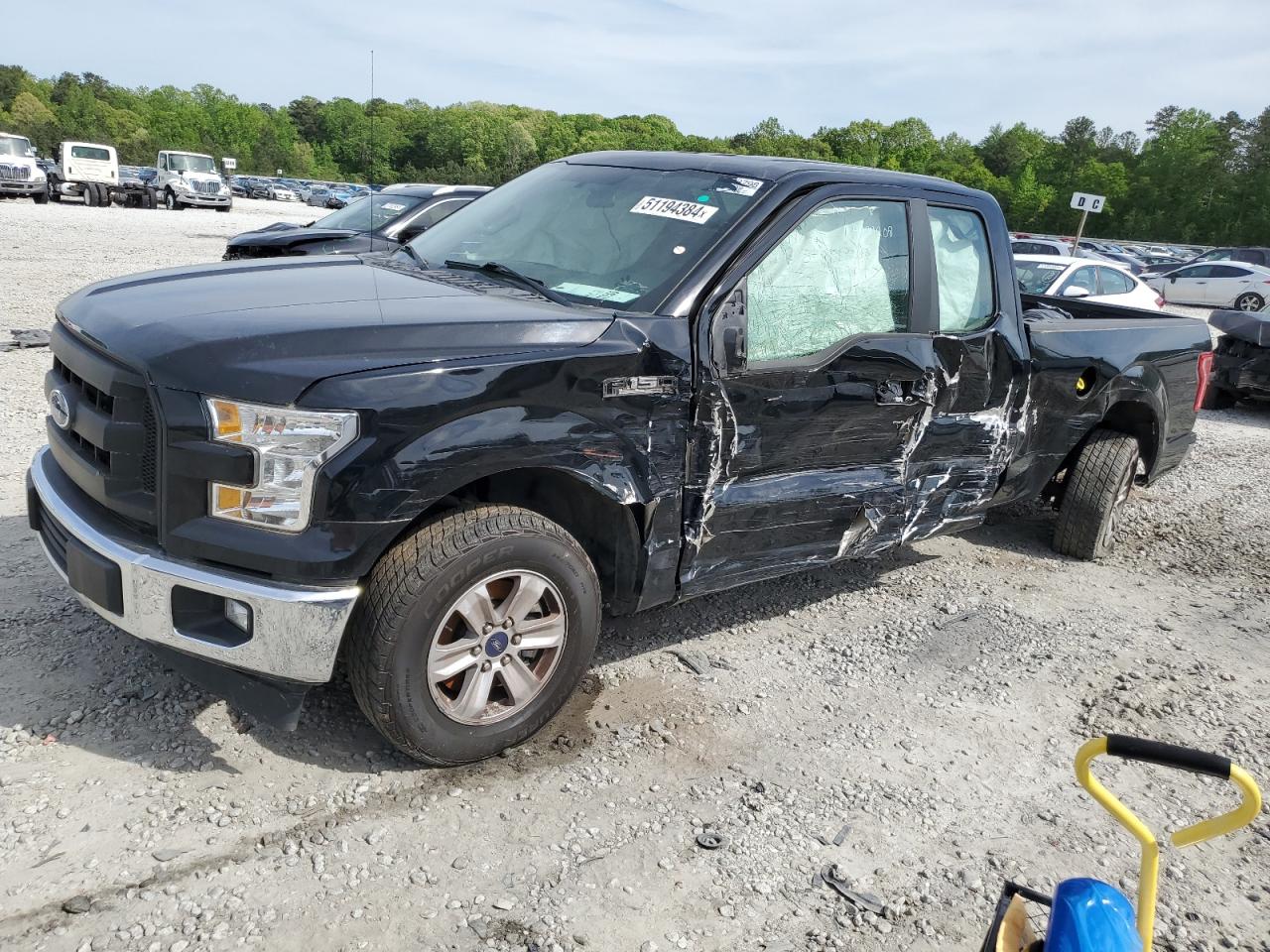 2017 Ford F150 Super Cab vin: 1FTEX1C89HFC92801