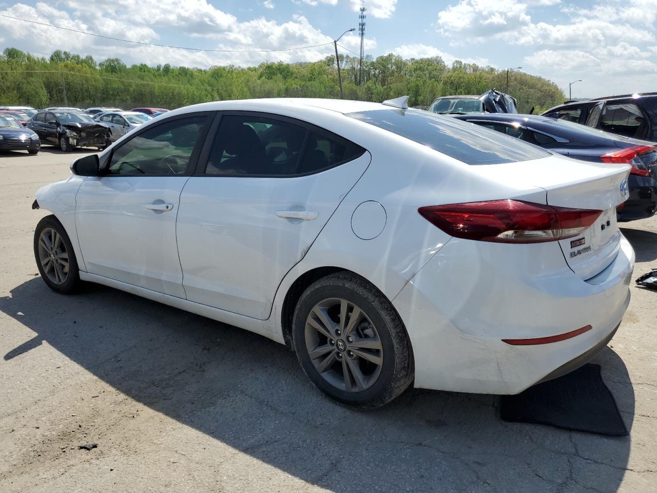 2018 Hyundai Elantra Sel vin: 5NPD84LF2JH394512