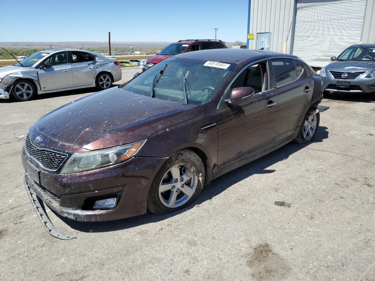 5XXGM4A74EG330624 2014 Kia Optima Lx