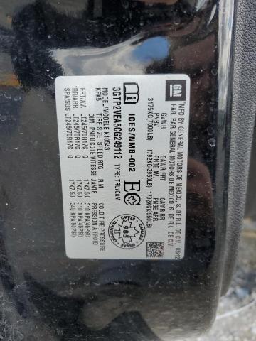 2012 GMC Sierra K1500 Sle VIN: 3GTP2VEA5CG249112 Lot: 50124144