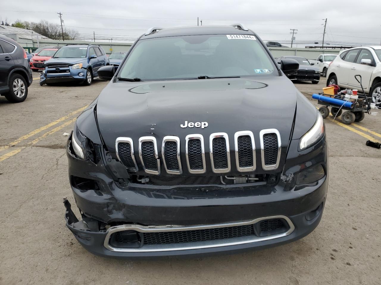 1C4PJMDS4HW655835 2017 Jeep Cherokee Limited
