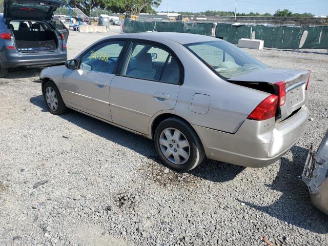 2002 Honda Civic Ex VIN: 1HGES26712L073705 Lot: 52388174