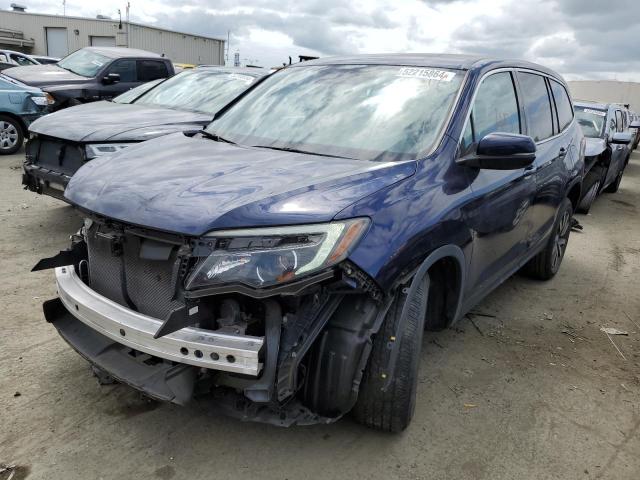 Lot #2538172357 2020 HONDA PILOT EX salvage car