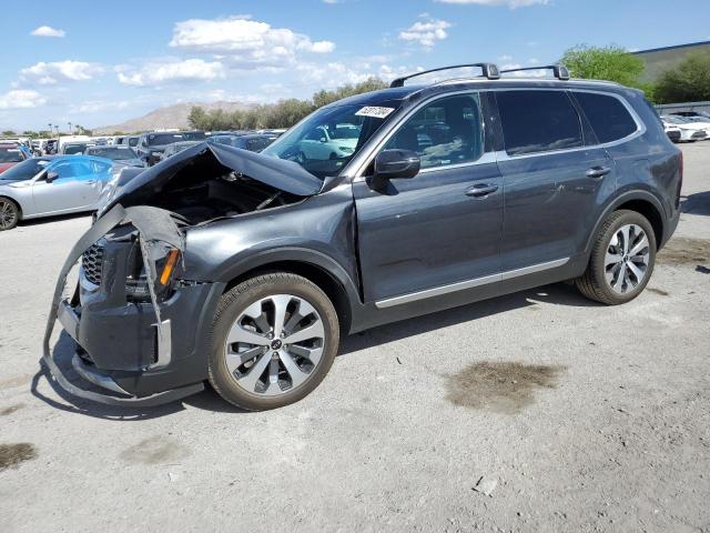 Lot #2506046085 2021 KIA TELLURIDE salvage car