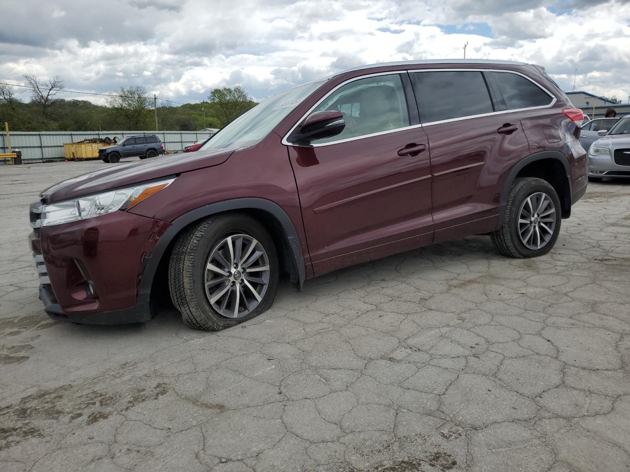 2017 Toyota Highlander Se vin: 5TDKZRFH3HS228681