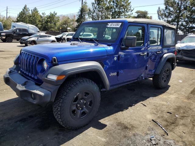  JEEP WRANGLER 2020 Чорний