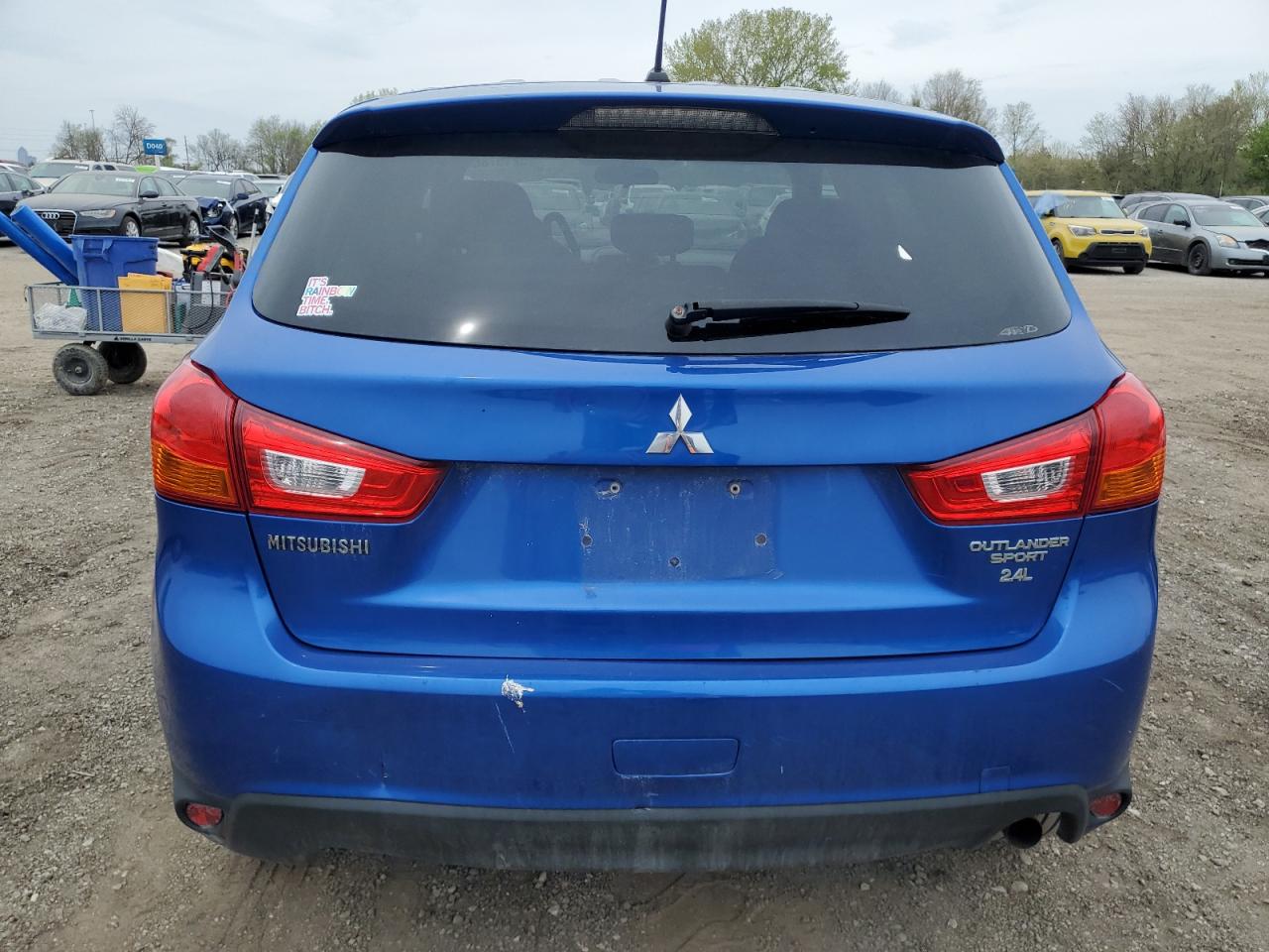 2015 Mitsubishi Outlander Sport Es vin: 4A4AR3AWXFE052495