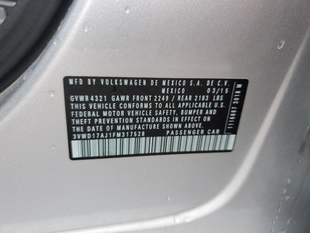 2015 VOLKSWAGEN JETTA SE - 3VWD17AJ1FM317528