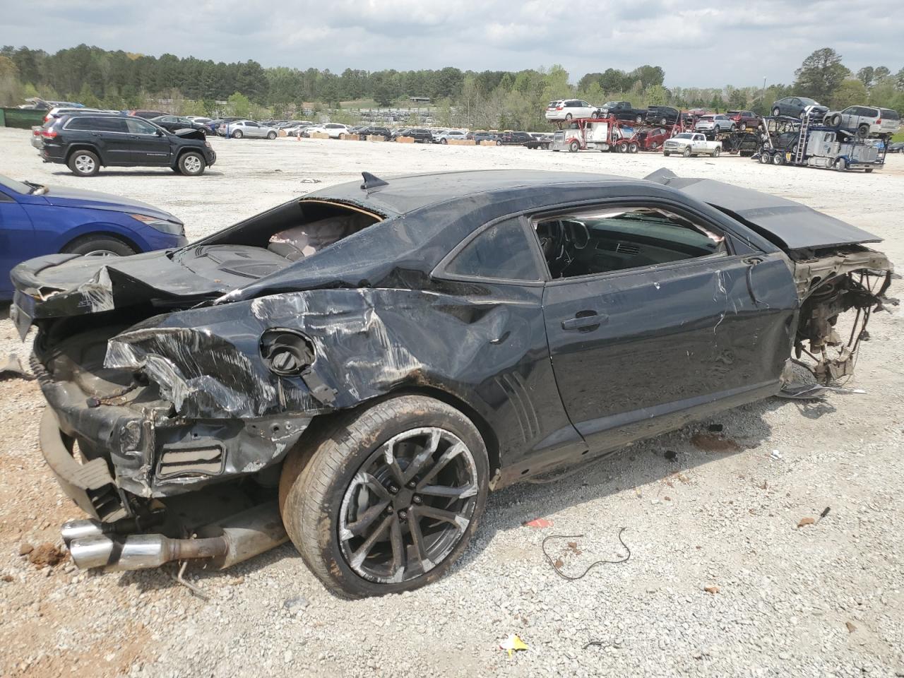 2G1FJ1EJXA9217831 2010 Chevrolet Camaro Ss