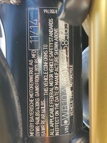 2015 BMW R NINE T WB10A160XFZ583656