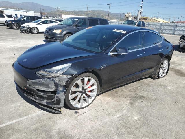 Lot #2459890097 2018 TESLA MODEL 3 salvage car