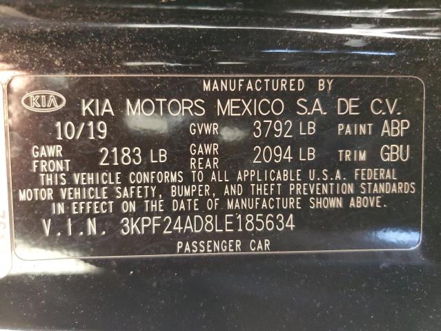 3KPF24AD8LE185634 2020 KIA FORTE - Image 13