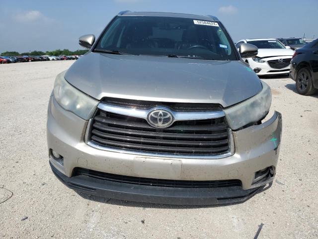 VIN 5TDDKRFH4ES020379 2014 Toyota Highlander, Limited no.5