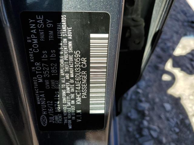 2013 Hyundai Accent Gls VIN: KMHCT4AE6DU330595 Lot: 52876764