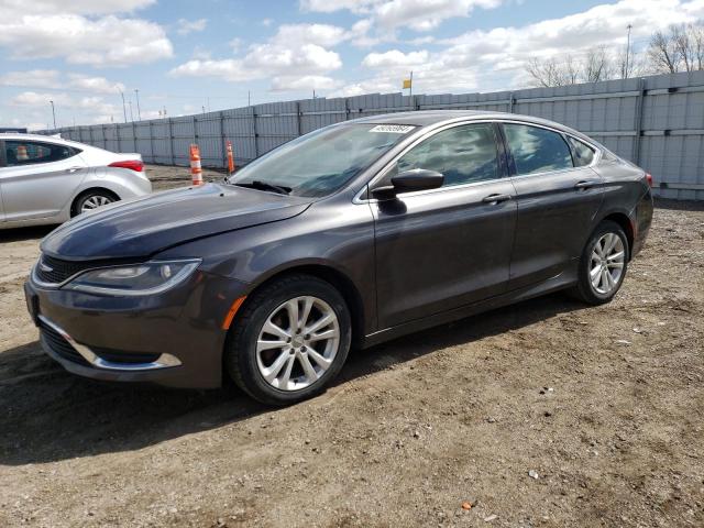 Lot #2445758350 2015 CHRYSLER 200 LIMITE salvage car