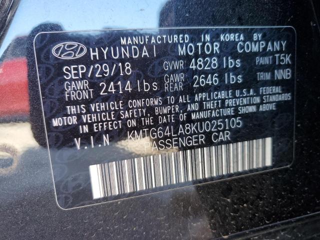 2019 GENESIS G70 ADVANC KMTG64LA8KU025105