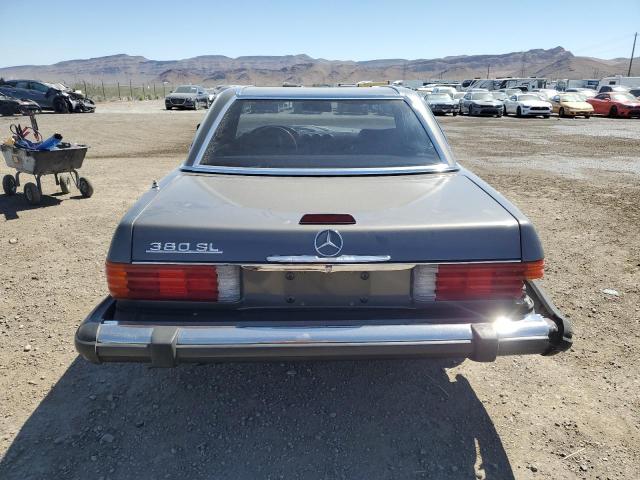 1981 Mercedes-Benz 380 Sl VIN: WDBBA45A7BB005278 Lot: 51421594