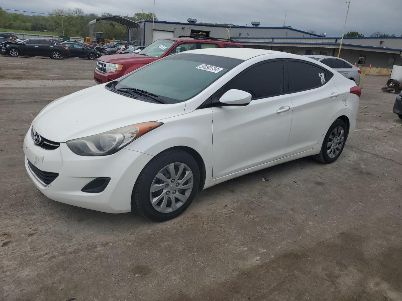 5NPDH4AE2CH151425 2012 Hyundai Elantra Gls