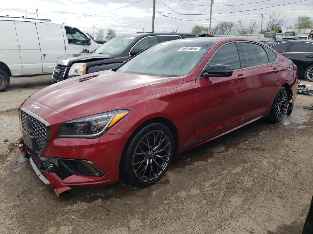 KMHGN4JB1JU219014 2018 Genesis G80 Sport