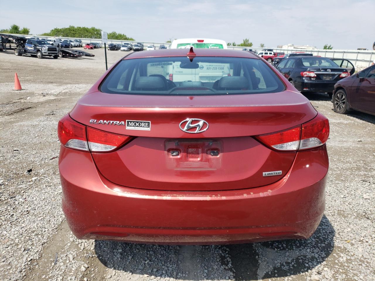 2012 Hyundai Elantra Gls vin: KMHDH4AE2CU311692