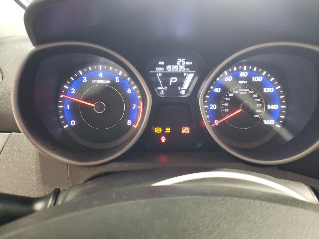 KMHDH4AE2DU530489 2013 Hyundai Elantra Gls