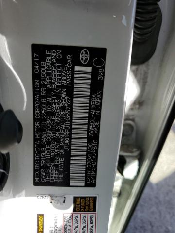 2017 TOYOTA PRIUS - JTDKBRFU1H3557527