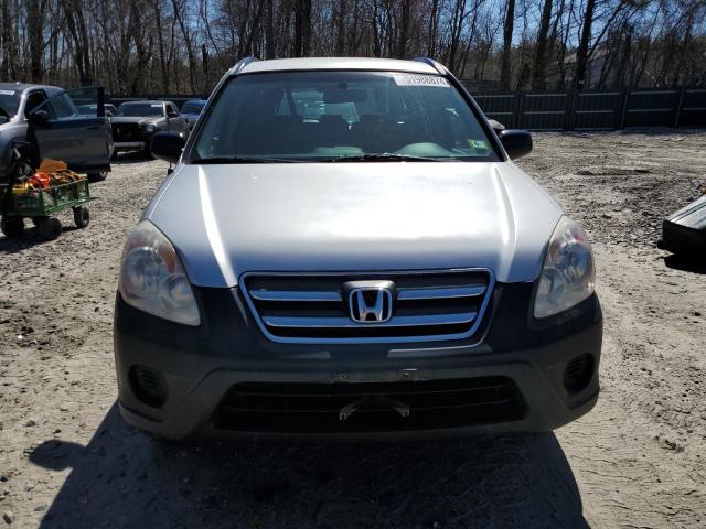 2006 Honda Cr-V Lx VIN: SHSRD78566U441106 Lot: 39250374