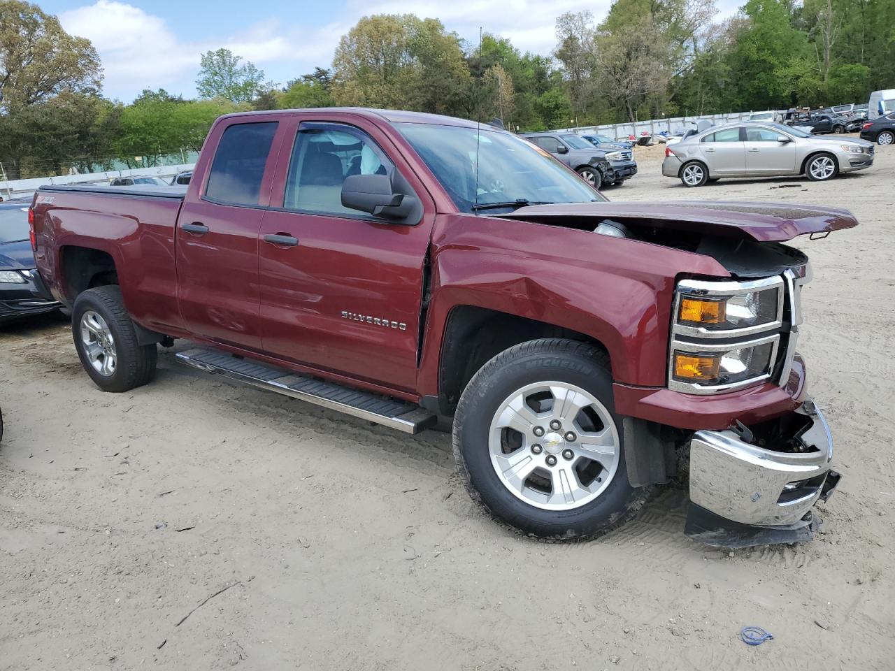 1GCVKREC7EZ102471 2014 Chevrolet Silverado K1500 Lt