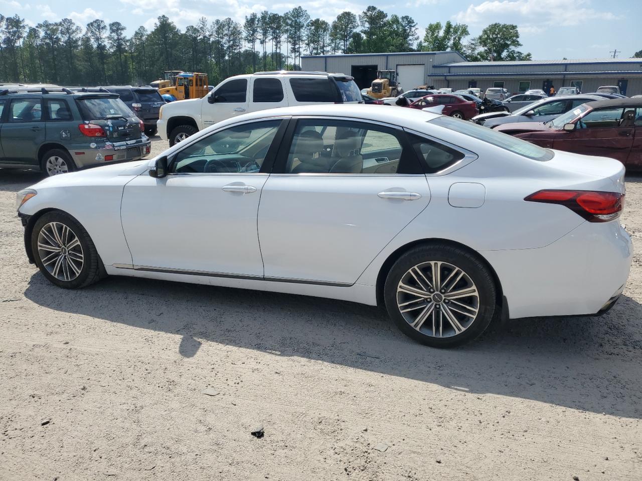 KMHGN4JE4JU226906 2018 Genesis G80 Base