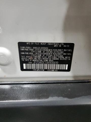 2010 Subaru Forester 2.5X Limited VIN: JF2SH6DC1AH908499 Lot: 51169344